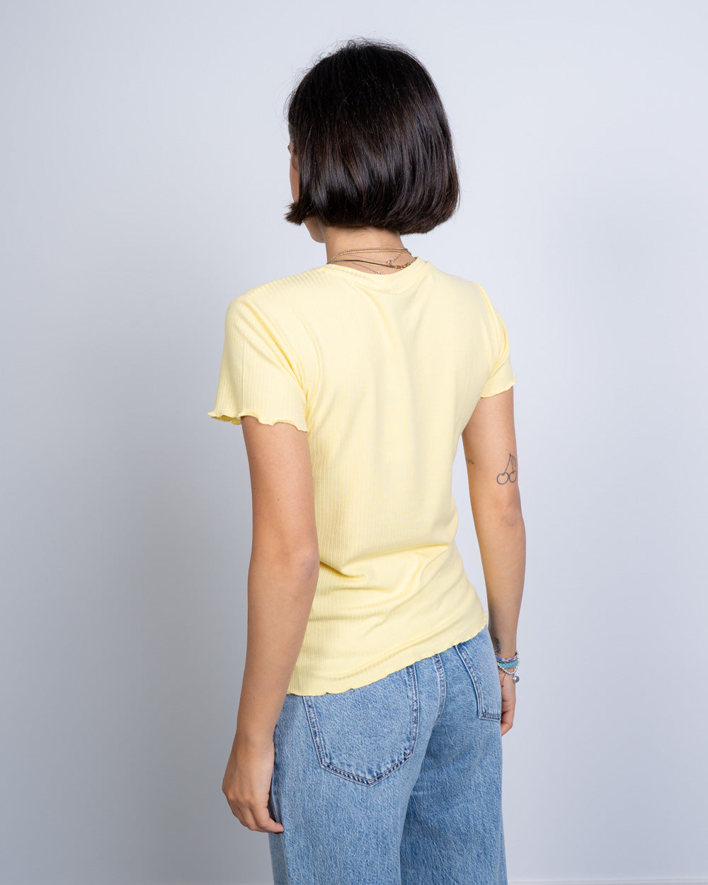 T-SHIRT NICCA GIALLO