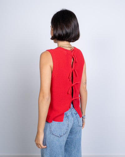CANOTTA DOTTIES ROSSO
