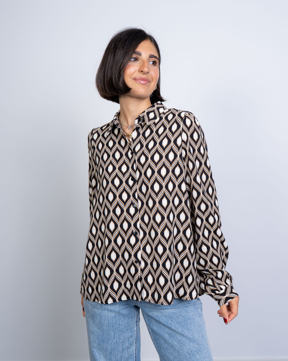 CAMICIA VARIA NERO