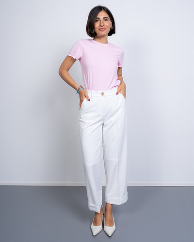 PANTALONE DECERI BIANCO