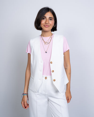 GILET DECERI BIANCO