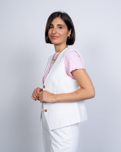 GILET DECERI BIANCO