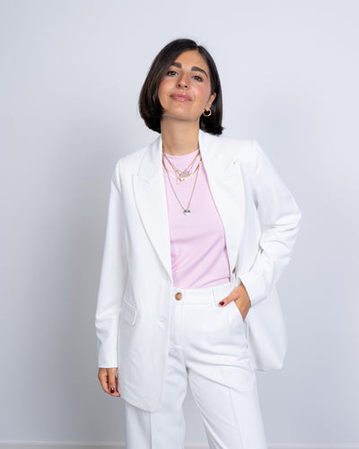 GIACCA DECERI BIANCO