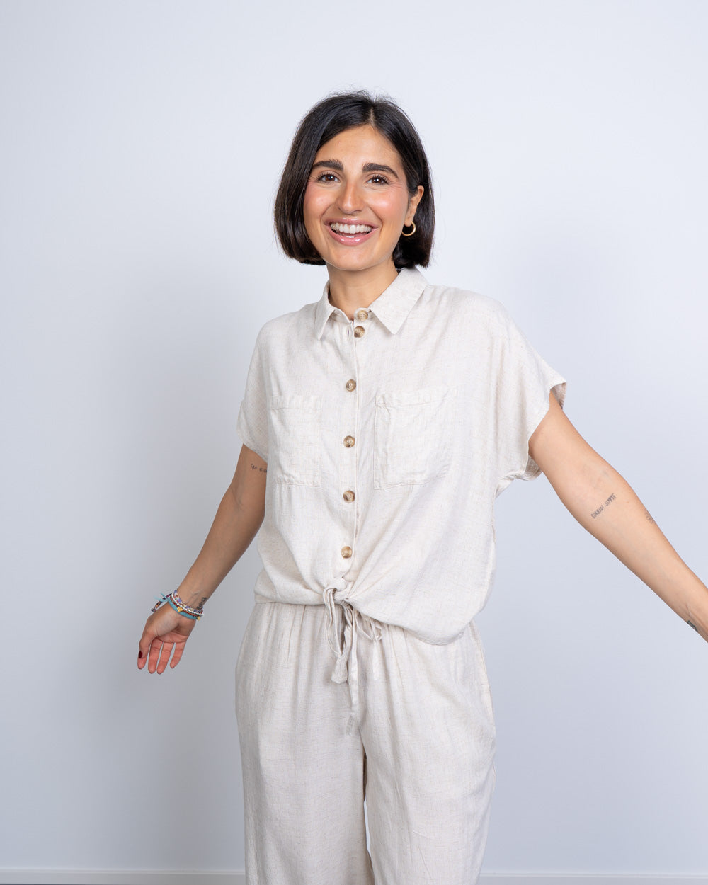 CAMICIA PIA BEIGE