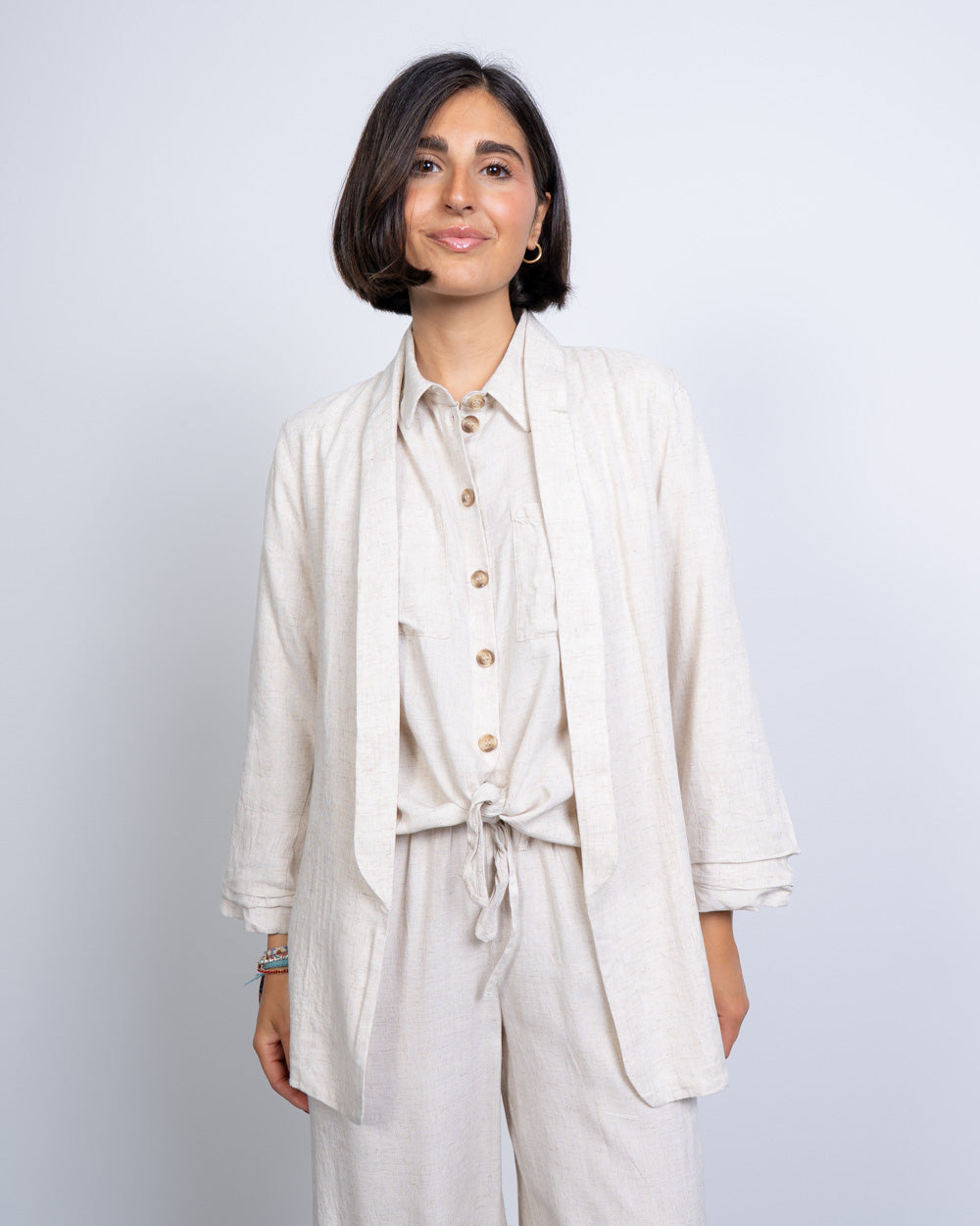 GIACCA PIA BEIGE