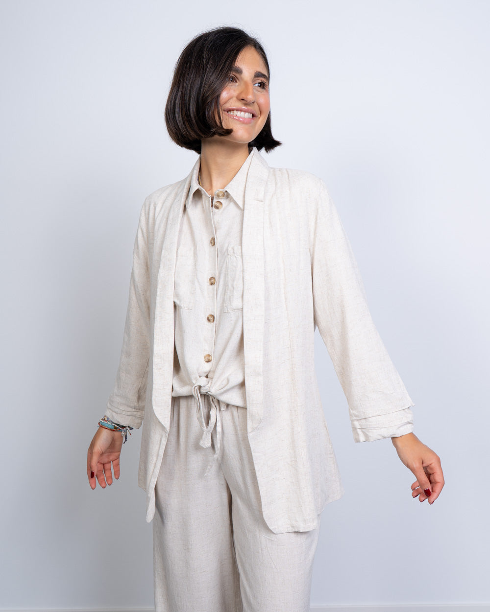 GIACCA PIA BEIGE