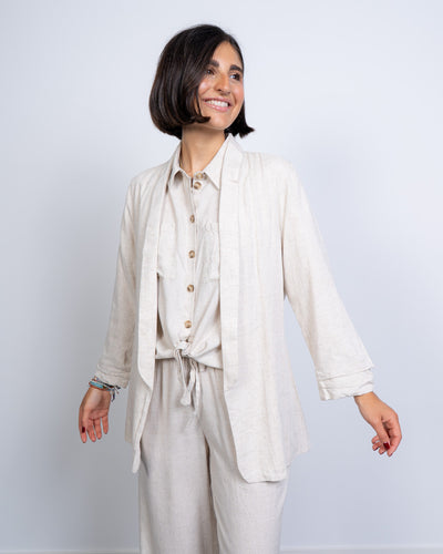 GIACCA PIA BEIGE