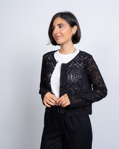 CARDIGAN SONNIE NERO