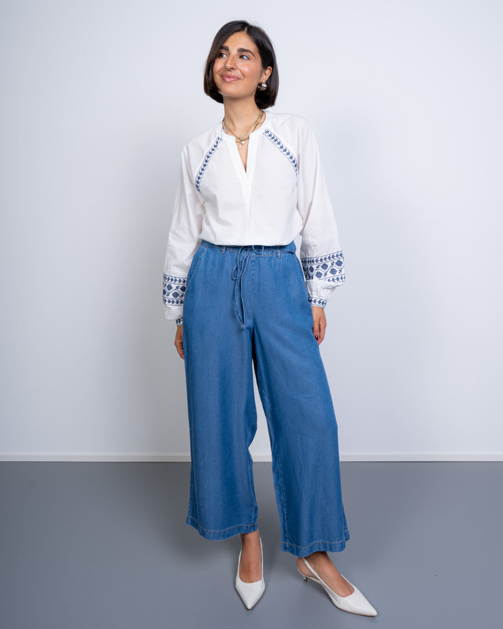 PANTALONE KOSMO DENIM MEDIO