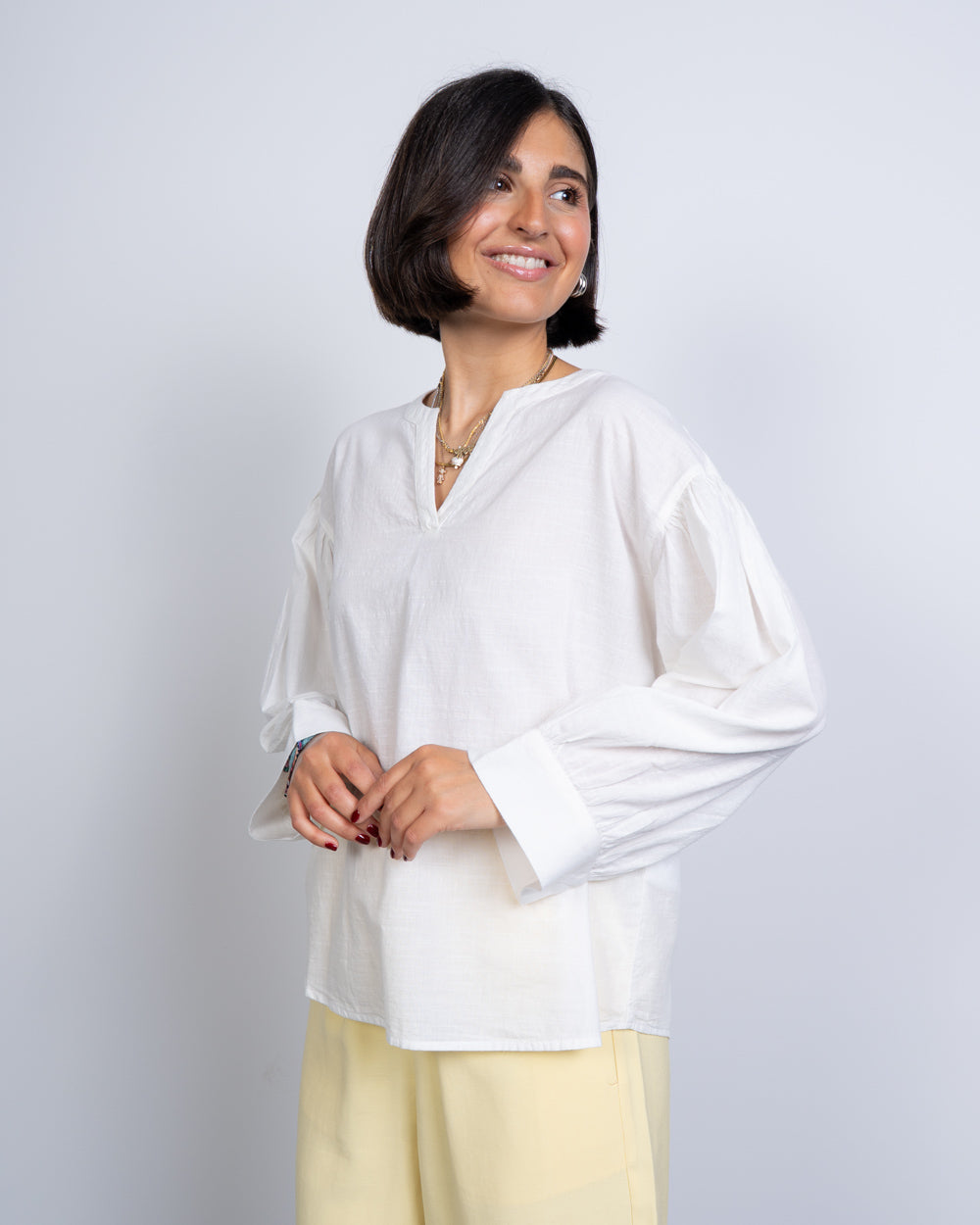 BLUSA PRESLEY BIANCO