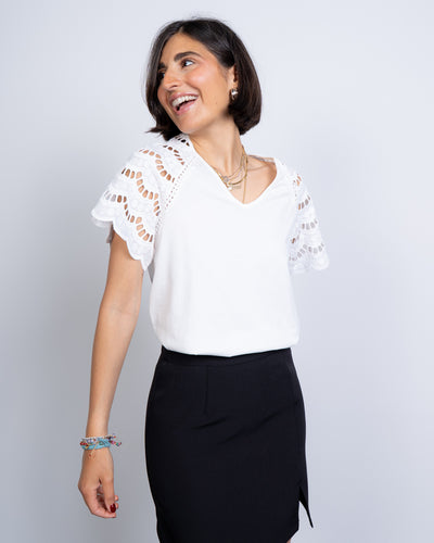 T-SHIRT BLASY BIANCO