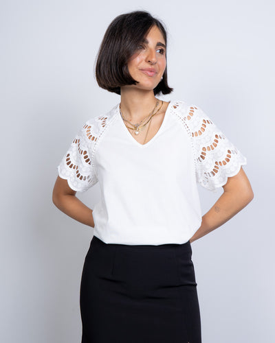 T-SHIRT BLASY BIANCO