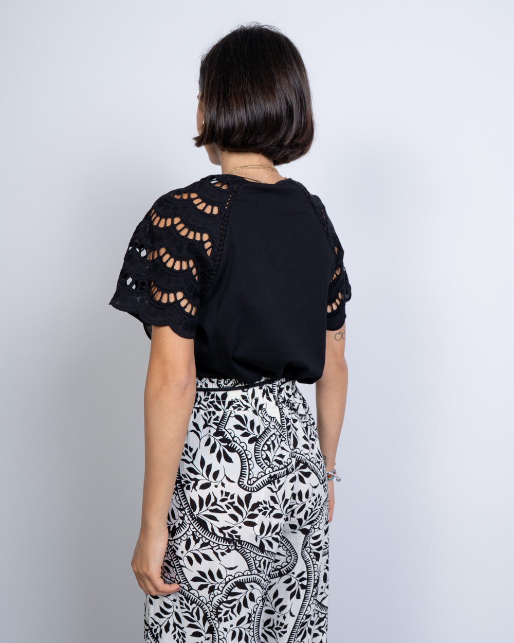 T-SHIRT BLASY NERO