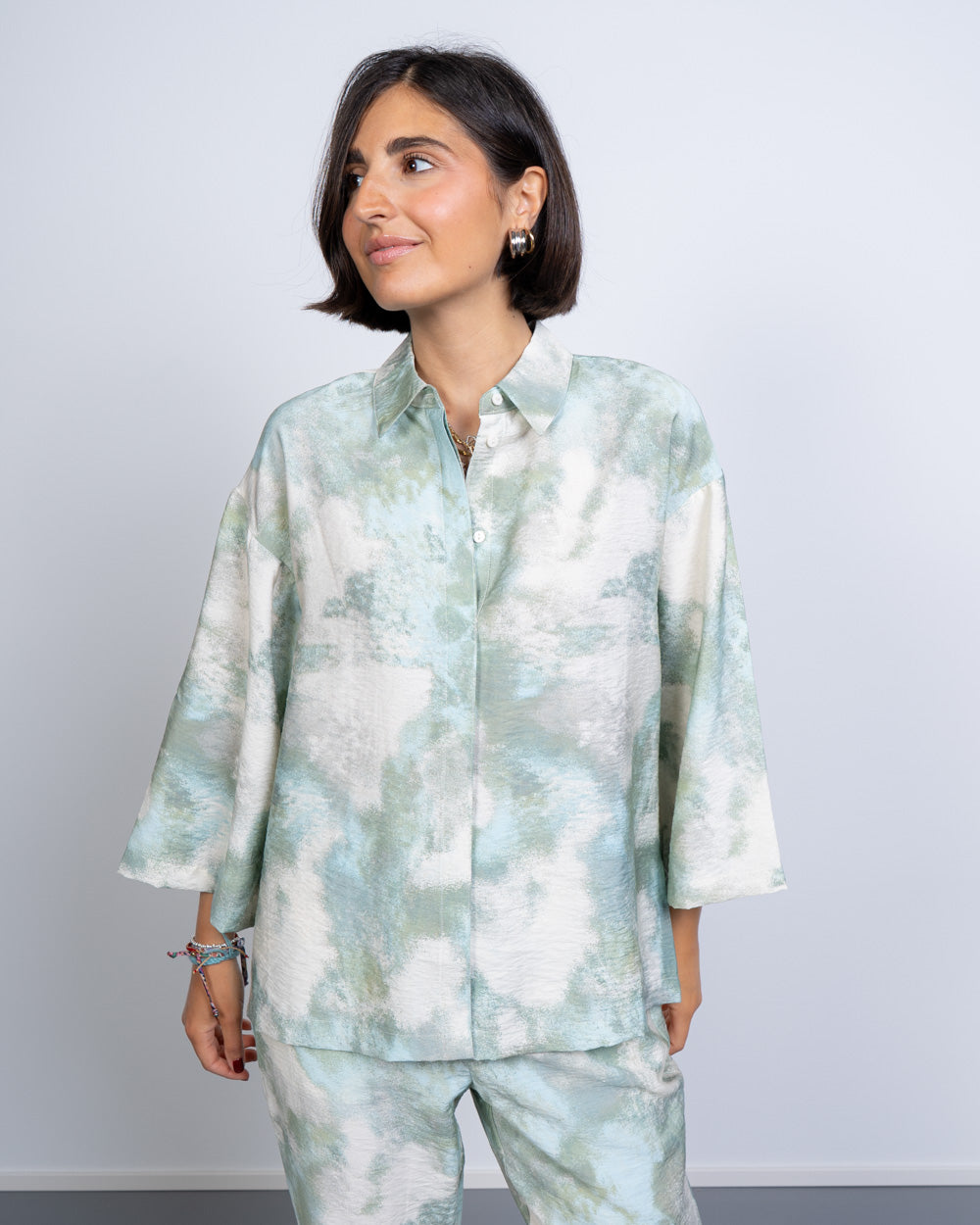 CAMICIA IBINE VERDE