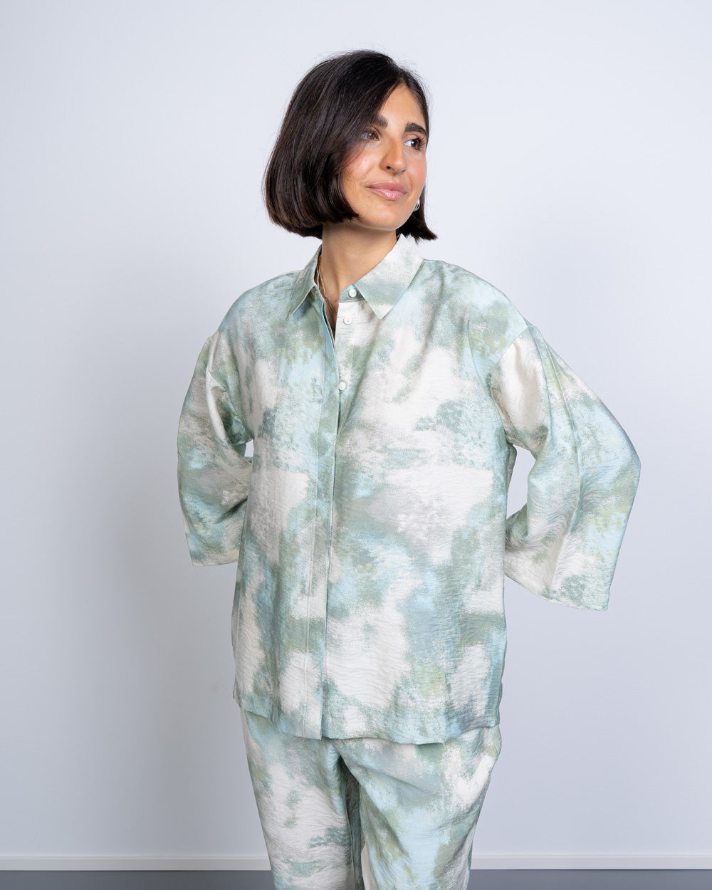 CAMICIA IBINE VERDE