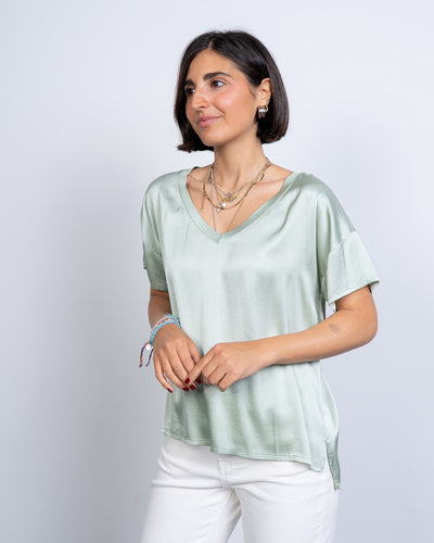 BLUSA INGRID MENTA