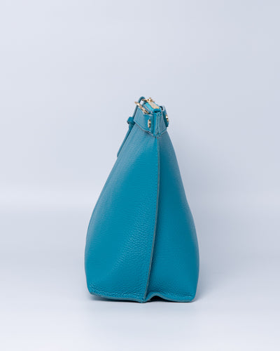 BORSA SOFY PELLE TURCHESE