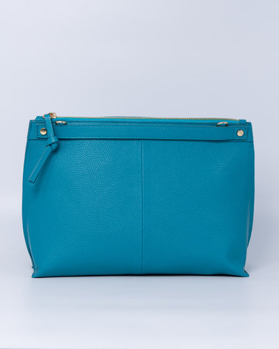 BORSA SOFY PELLE TURCHESE