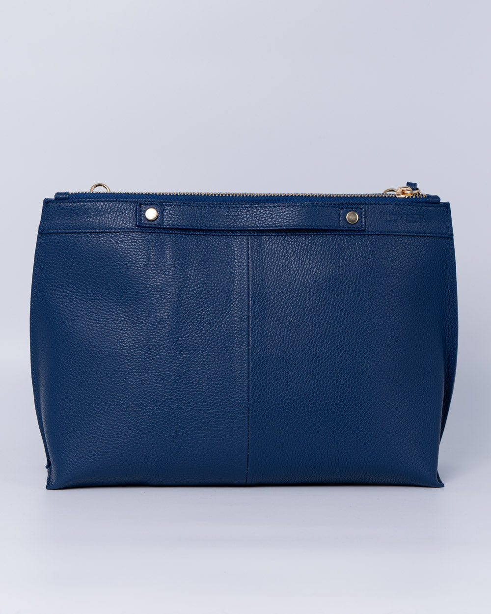 BORSA SOFY PELLE BLU JEANS