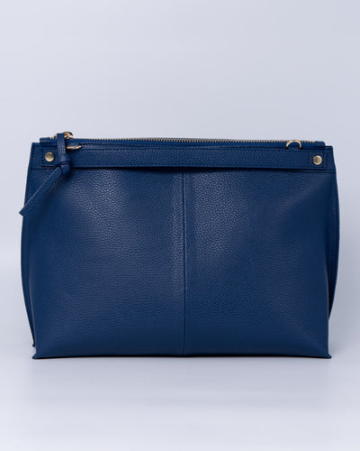BORSA SOFY PELLE BLU JEANS