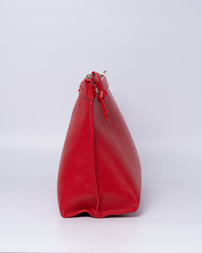 BORSA SOFY PELLE ROSSO