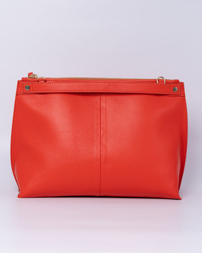 BORSA SOFY PELLE CORALLO
