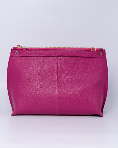 BORSA SOFY PELLE FUXIA