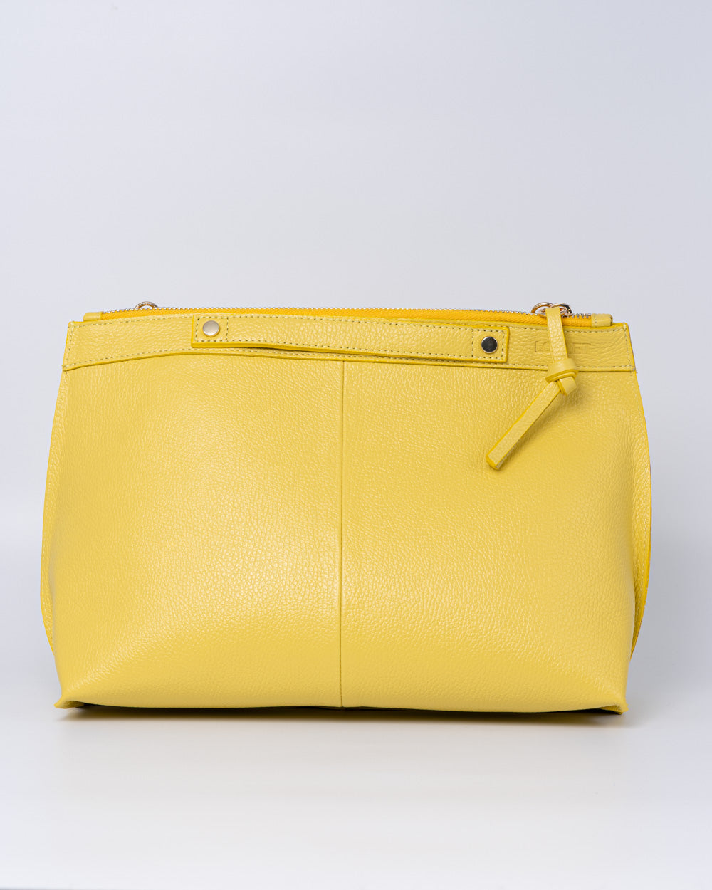 BORSA SOFY PELLE GIALLO