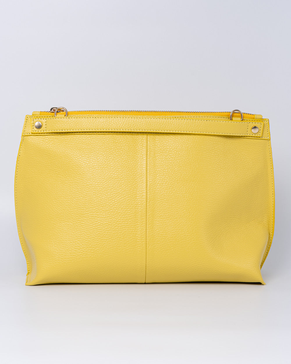 BORSA SOFY PELLE GIALLO