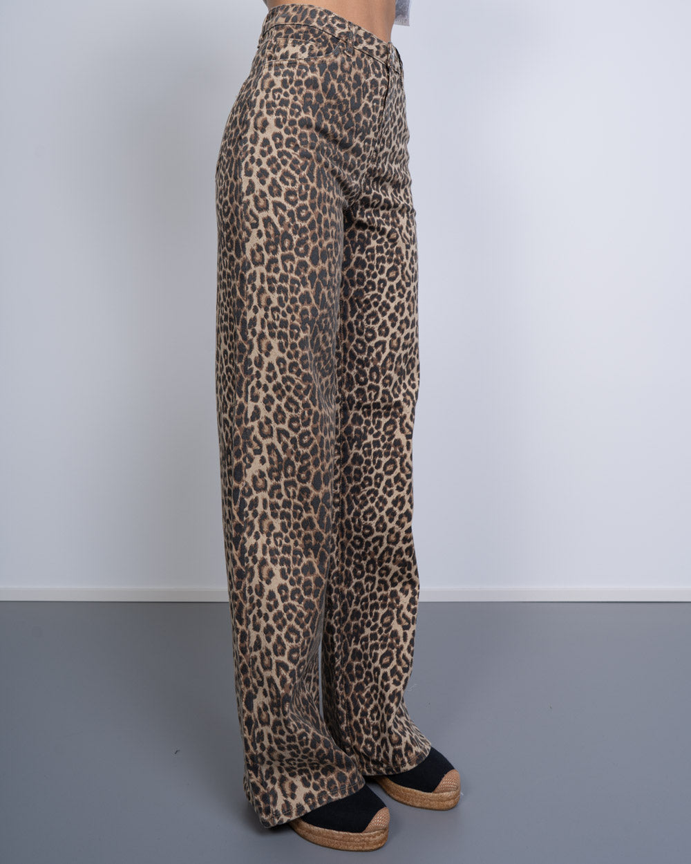 PANTALONE TESSA LEOPARDATO