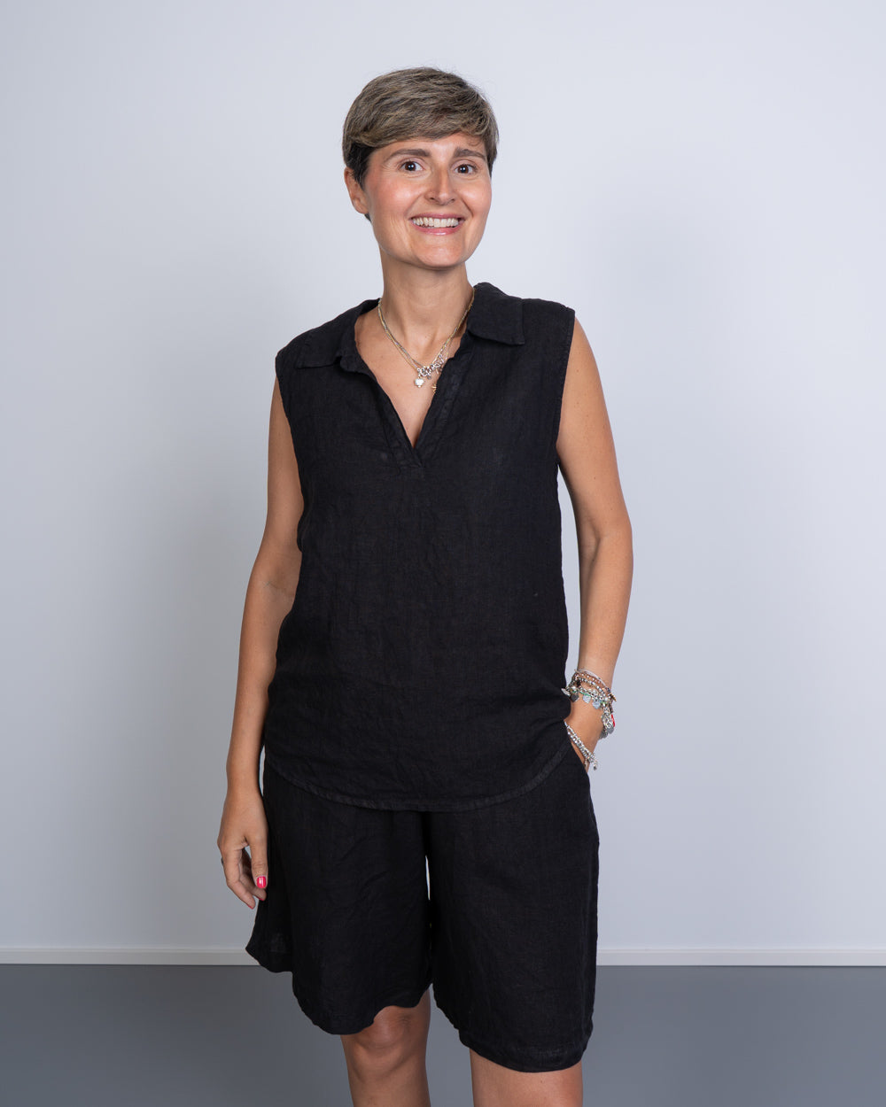 BLUSA KAREN NERO