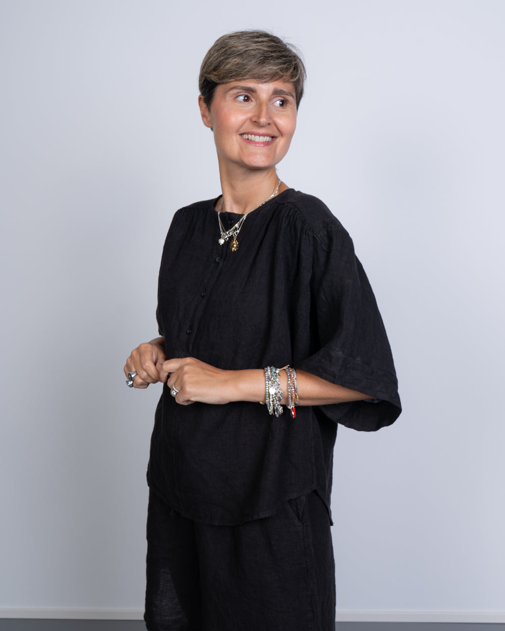 CAMICIA KATIUSCIA NERO