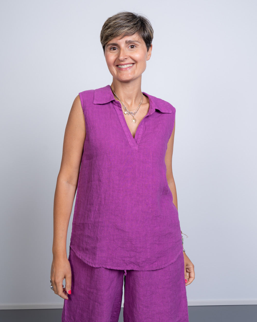 BLUSA KAREN MAGENTA