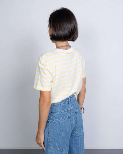 T-SHIRT RIA STRIPES GIALLO