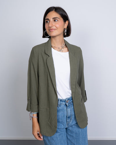 GIACCA JESMILO VERDE MILITARE