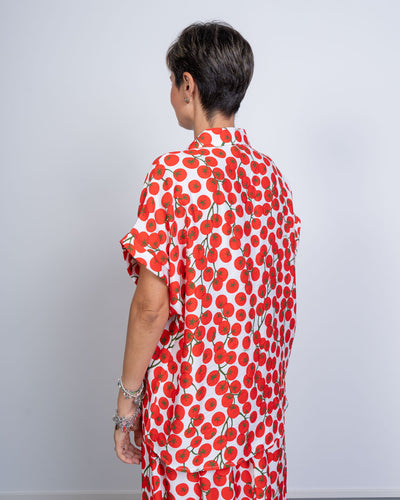 CAMICIA LENA POMODORI