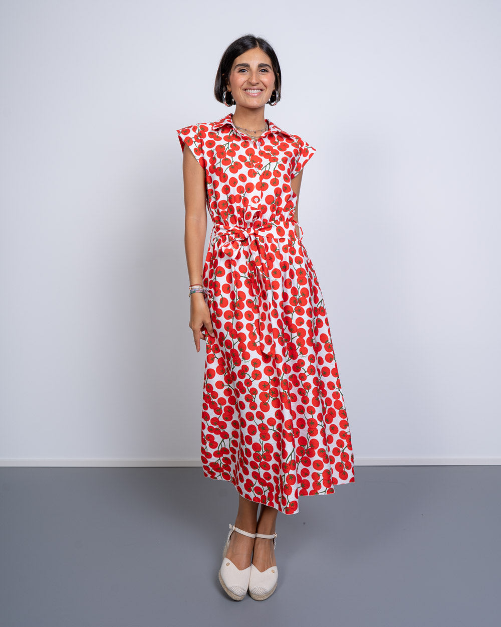 VESTITO LAVINIA POMODORI