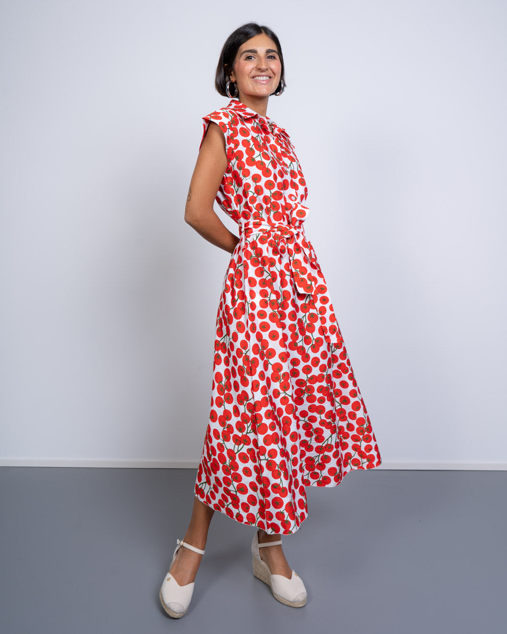 VESTITO LAVINIA POMODORI