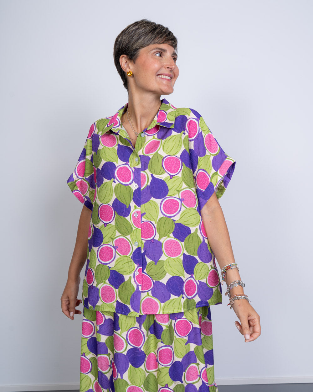 CAMICIA LENA FICHI