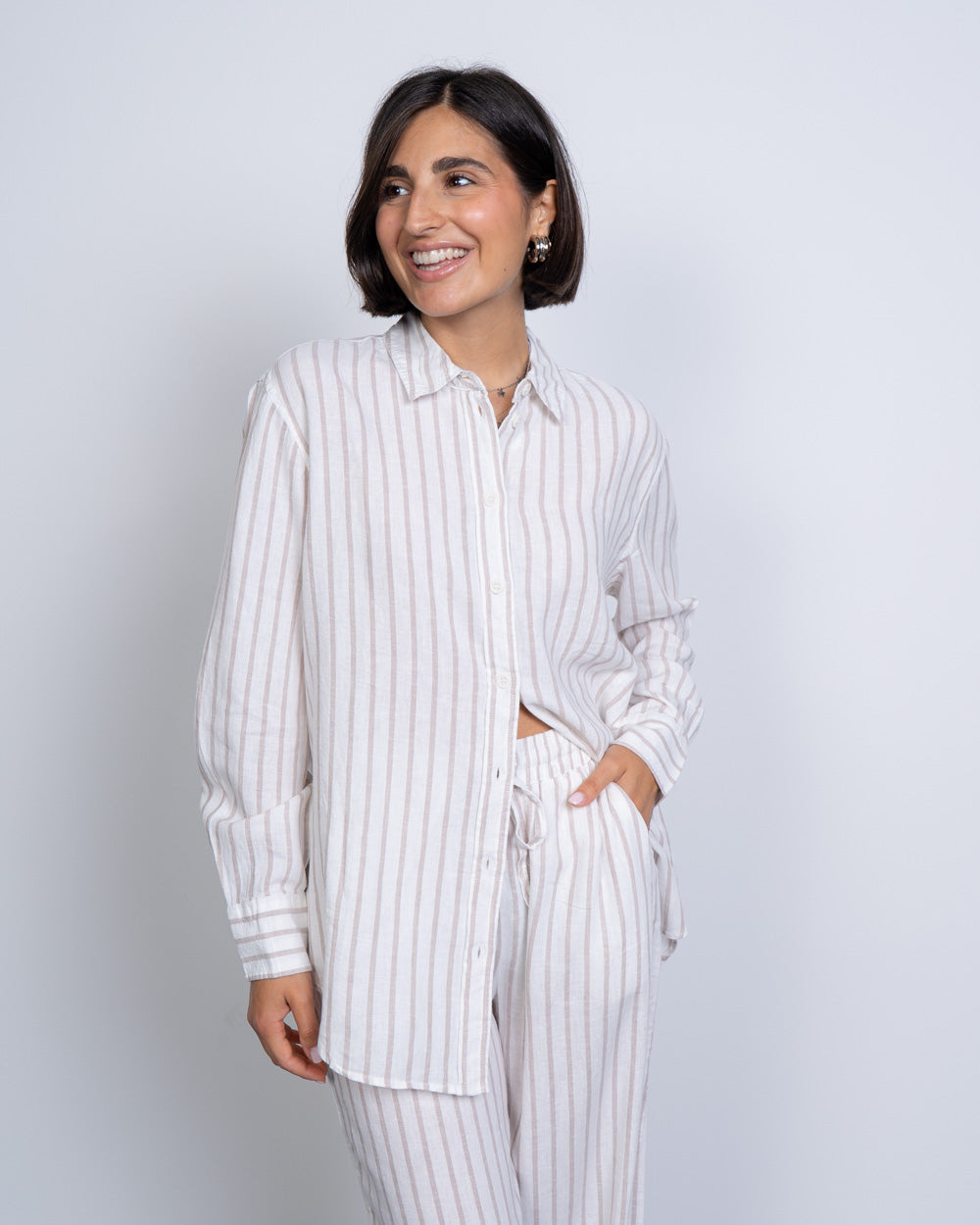 CAMICIA LINN BIANCO