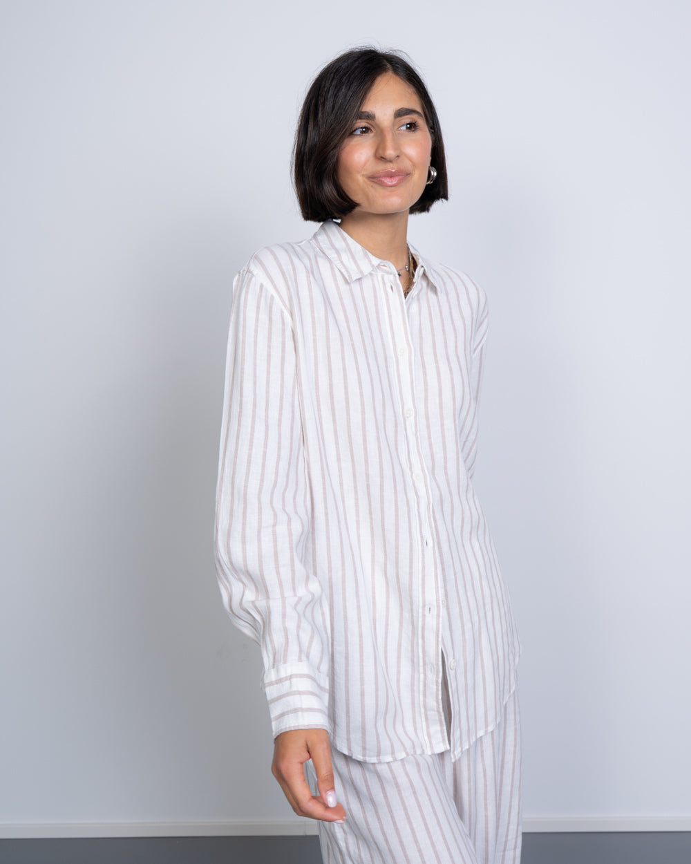 CAMICIA LINN BIANCO