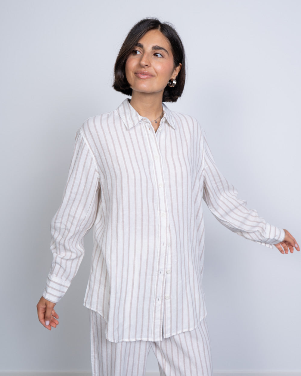 CAMICIA LINN BIANCO