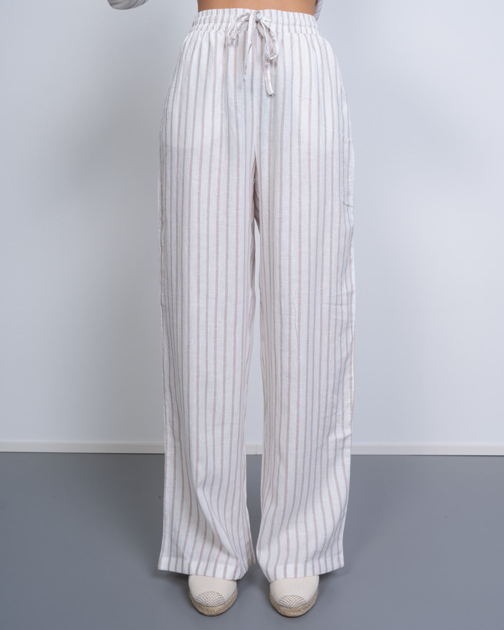 PANTALONE LINN BIANCO