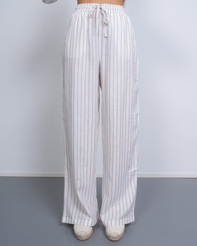 PANTALONE LINN BIANCO