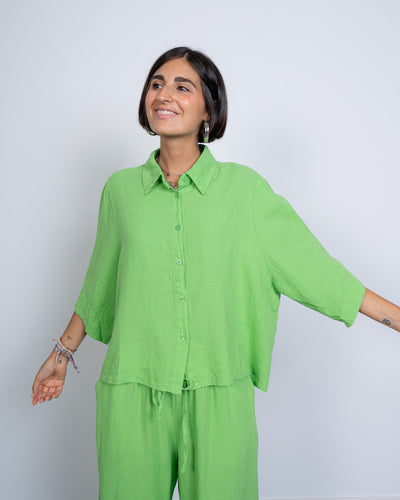 CAMICIA LORY VERDE