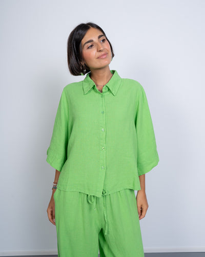 CAMICIA LORY VERDE