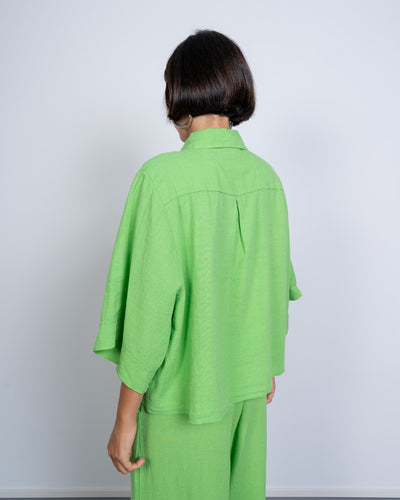 CAMICIA LORY VERDE