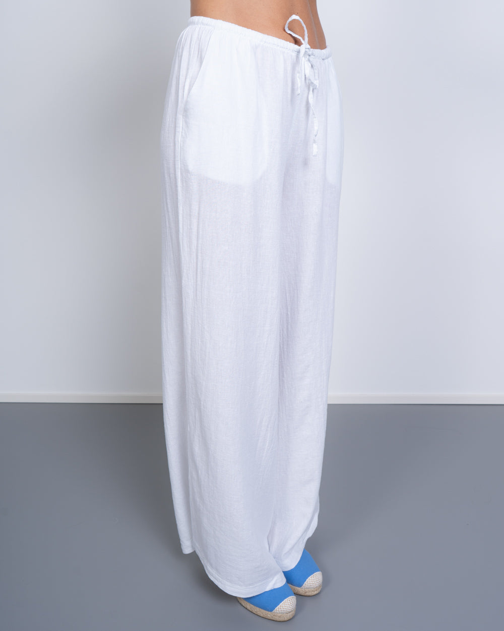 PANTALONE LEONIA BIANCO