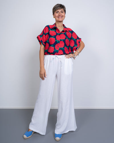 PANTALONE LEONIA BIANCO