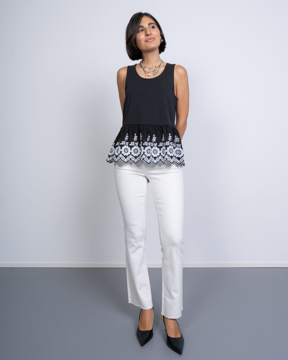 PANTALONE WILD  BIANCO